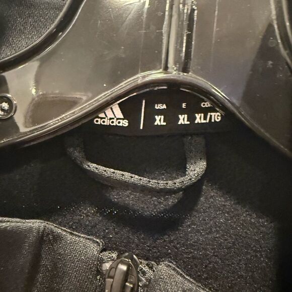 Adidas Chicago Blackhawks NHL Authentic 1/4 Zip Pullover Jacket - Picture 3 of 3